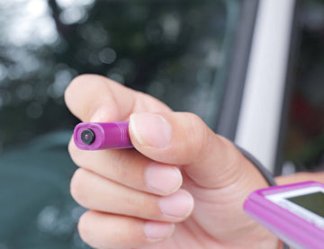 LS238 Automotive Paint Meter - Split-Type Probe, Tri-Color Display, Type-C Charging